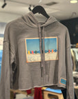 Sunrise Beach Chairs | Modus Made Cropped Hoodie