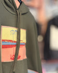 Warhol Lake Primary | Modus Made Cropped Hoodie