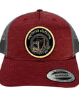 Captured Black/Tan Patch Hat