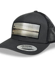 Western Lake Landscape patch – Richardson Original Trucker – Black – Captured Clothing 30A