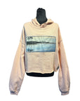 Western Lake Blue - Cropped Hoodie
