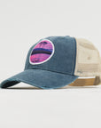 Western Lake Pink Circle Patch Hat