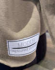 Western Lake White on White - Cropped Hoodie