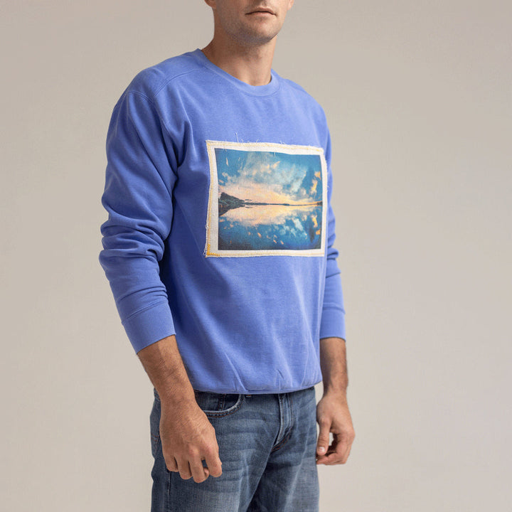 Embrace Autumn with the Western Lake Fall Sunset Sweatshirt