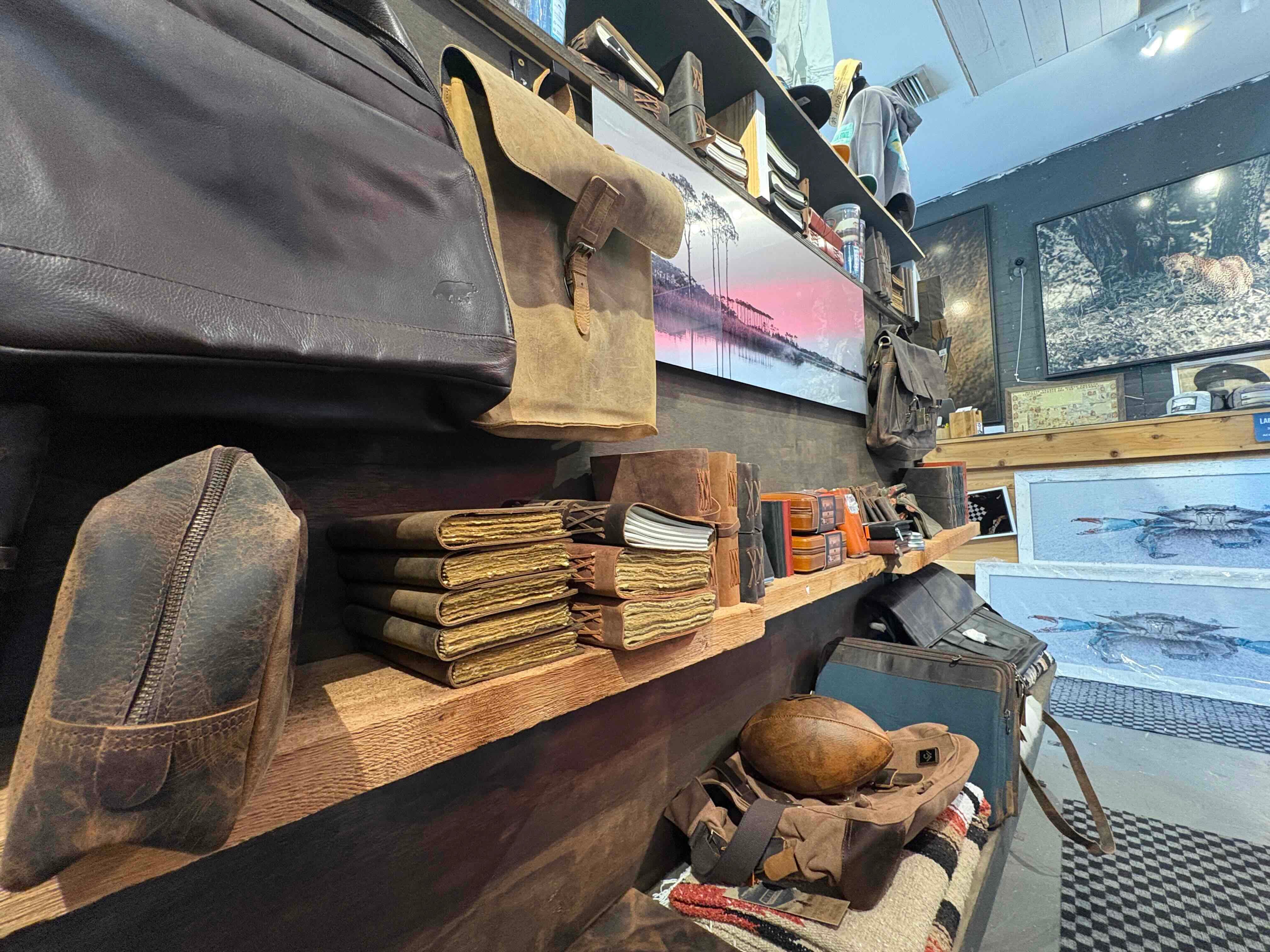 captured clothing leather section