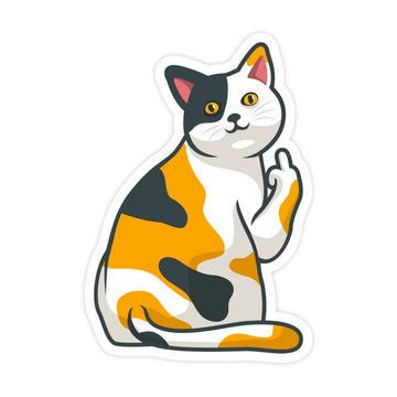 Cat Finger Sticker