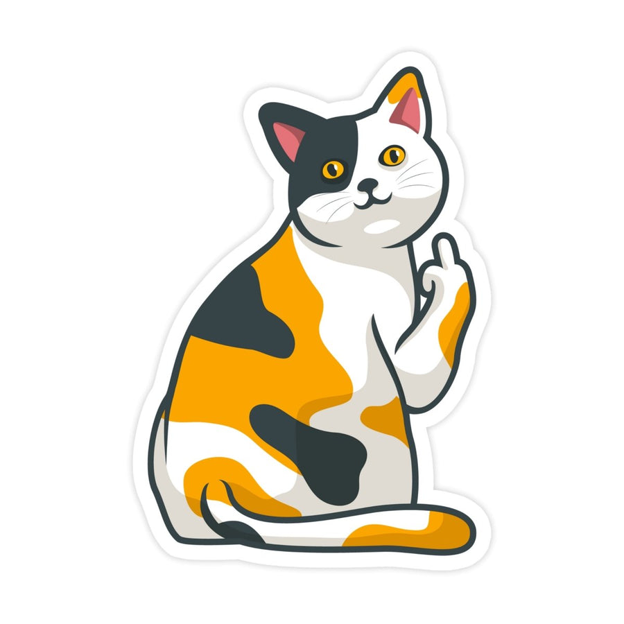 Cat Finger Sticker