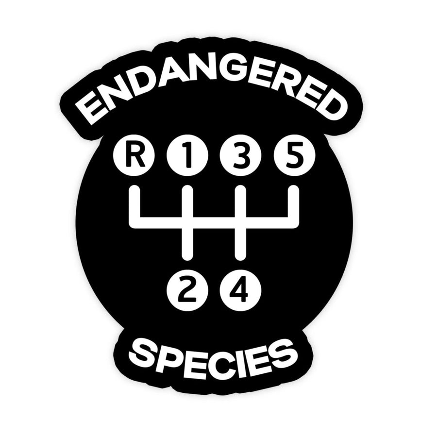 Endangered Species Sticker