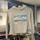 Western Lake Morning Light | Modus Made Cropped Hoodie