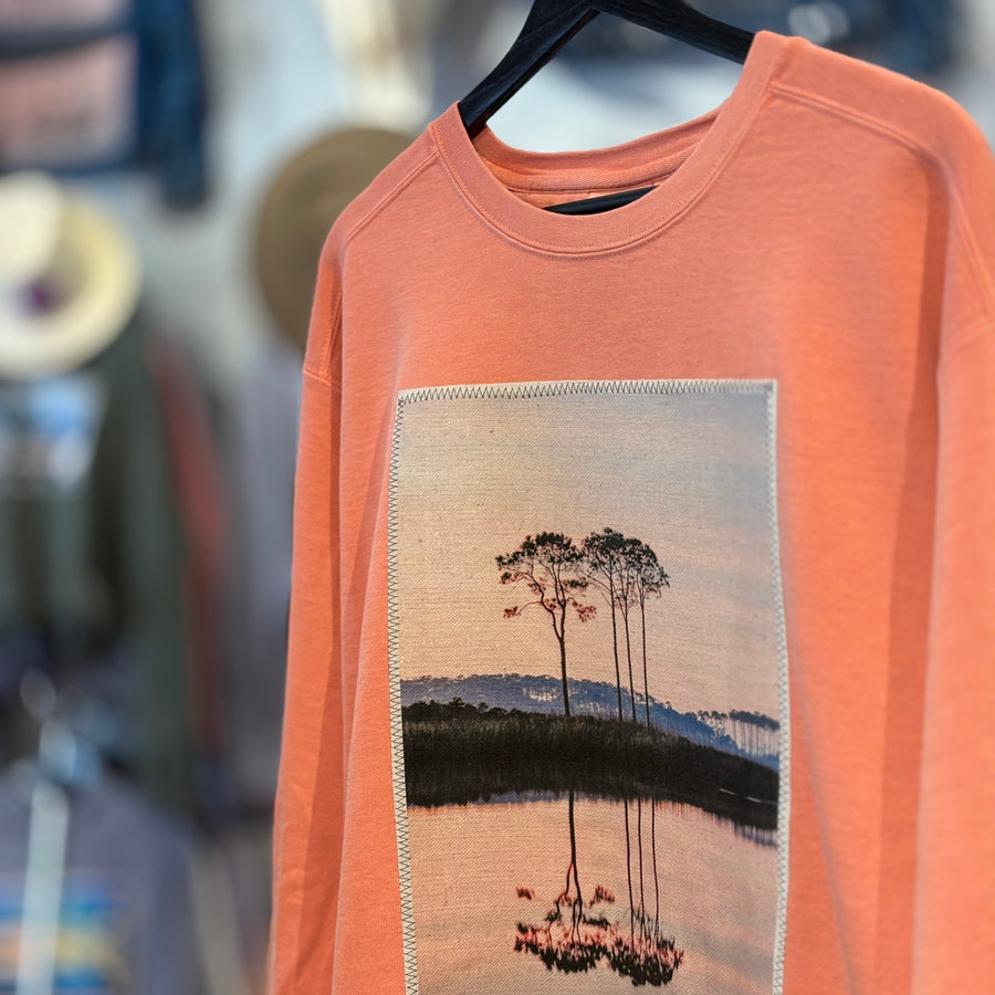 Western Lake Sunrise - Modus Made Sweatshirt