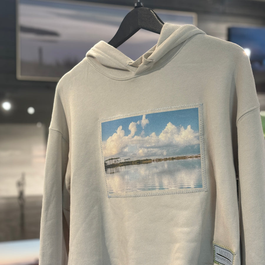 Western Lake Morning Light | Modus Made Cropped Hoodie