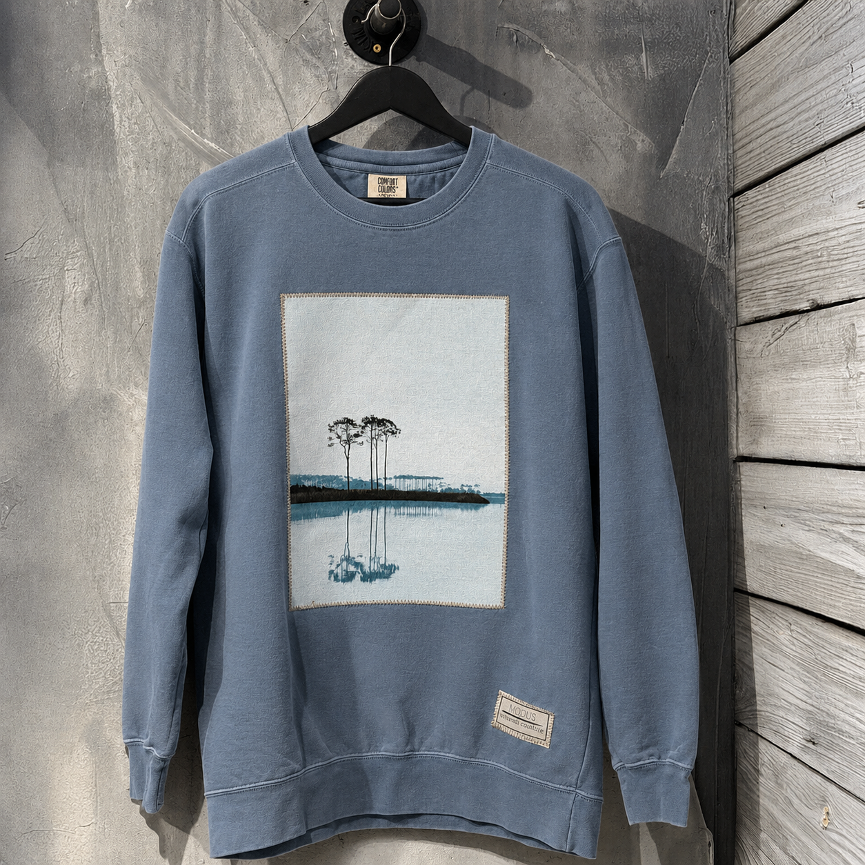 Warhol Lake Blue | Modus Made Sweatshirt