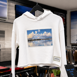 Western Lake Morning Light | Modus Made Cropped Hoodie