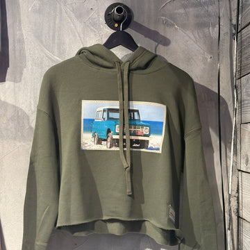 Beach Bronco | Modus Made Cropped Hoodie
