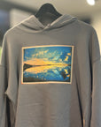 Western Lake Fall Sunset | Modus Made Cropped Hoodie