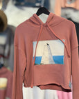 Seaside Obelisk | Modus Made Cropped Hoodie