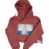 Seaside Obelisk | Modus Made Cropped Hoodie