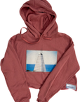 Seaside Obelisk | Modus Made Cropped Hoodie