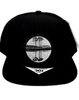 Black & White Trees Patch Hat