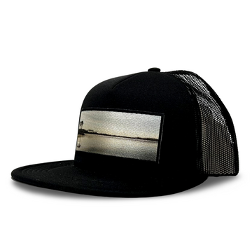 Western Lake Sunrise Patch Hat