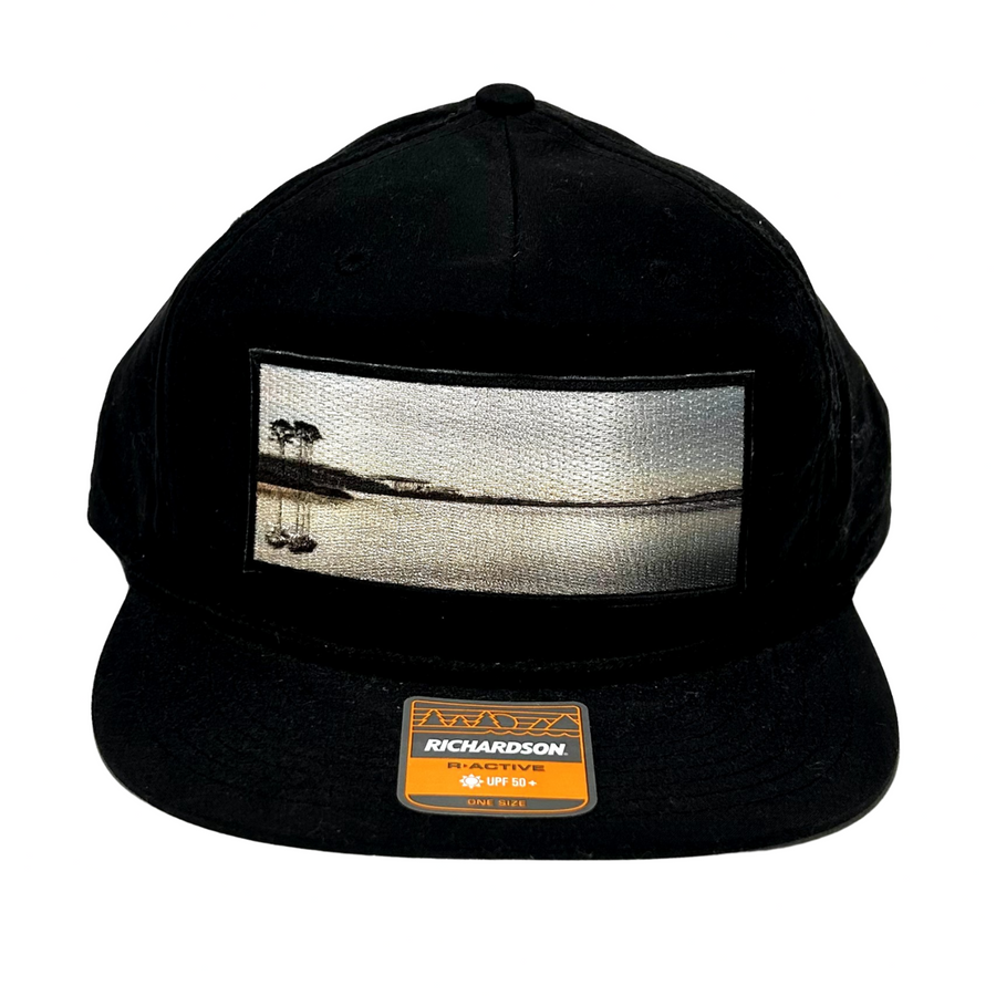 Western Lake Sunrise Patch Hat