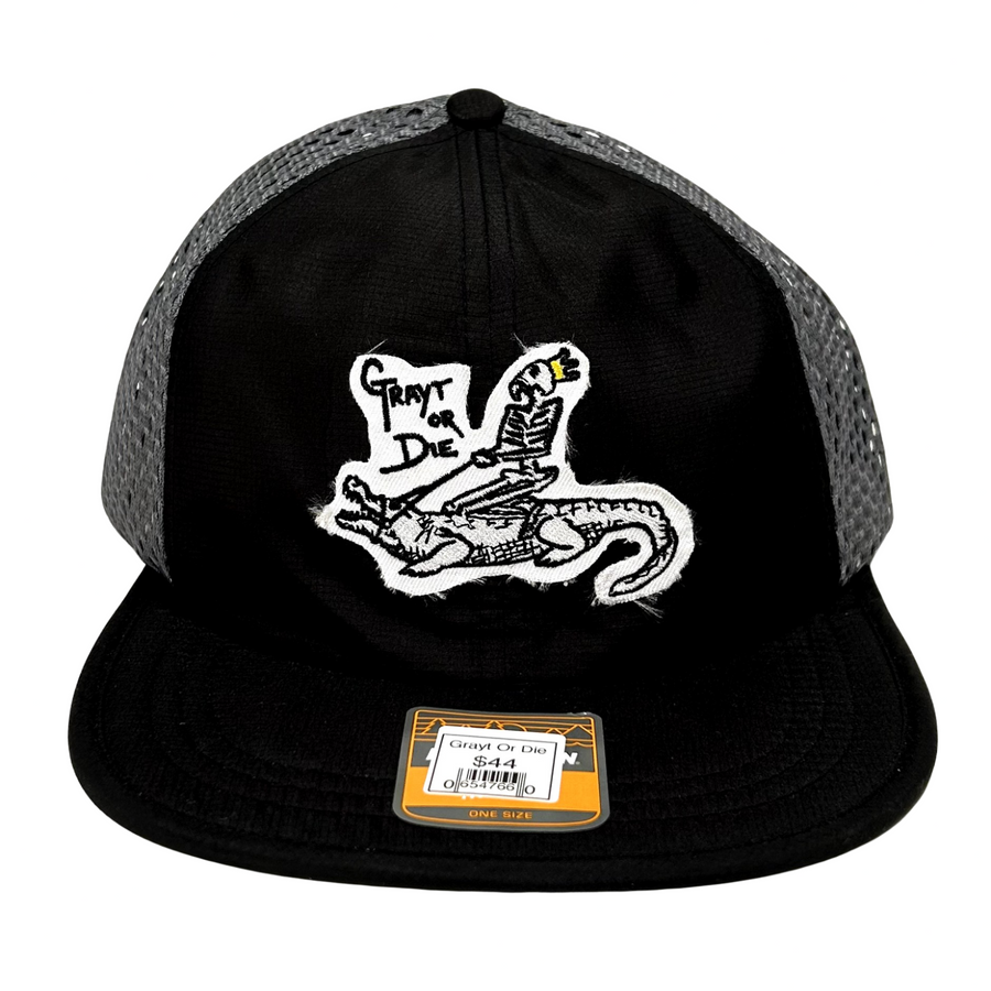 Grayt or Die Patch Hat