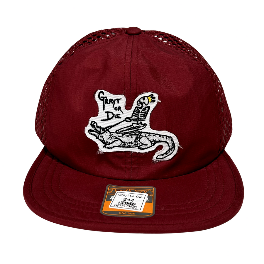 Grayt or Die Patch Hat