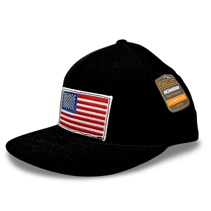 American Flag Patch Hat