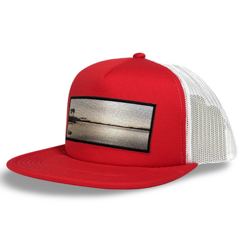 Western Lake Sunrise Patch Hat