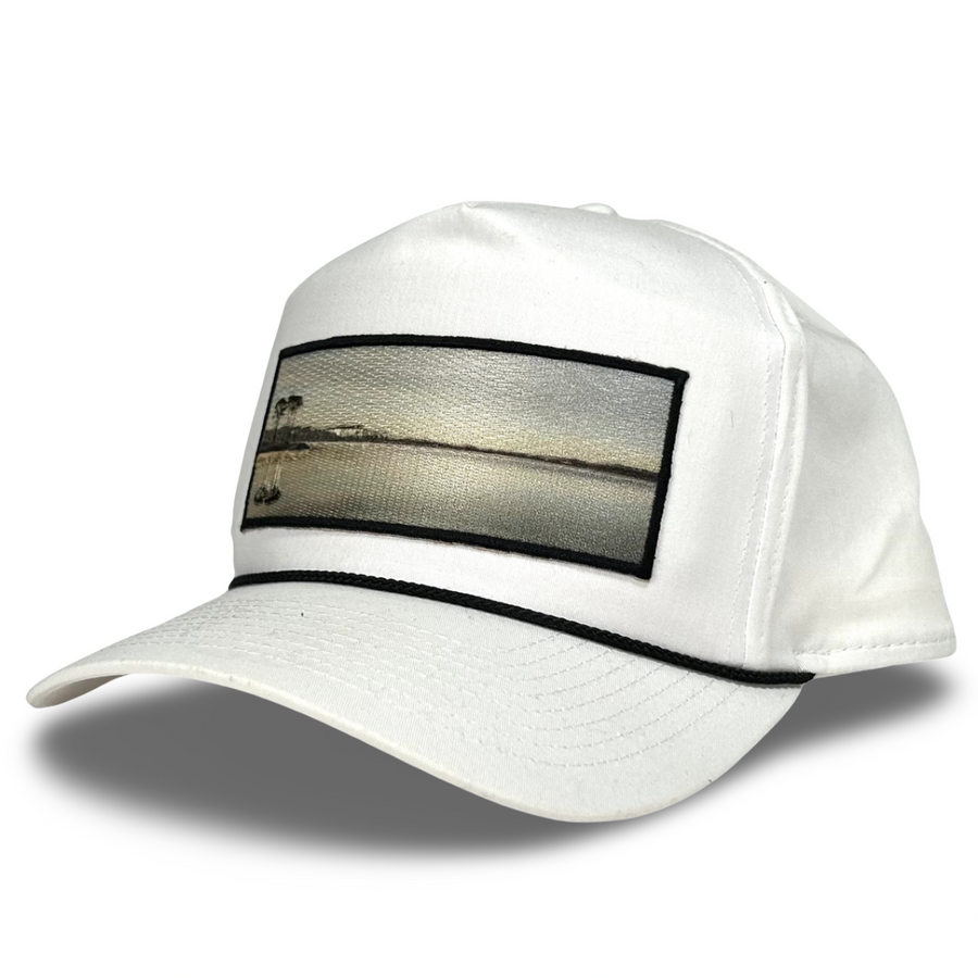 Western Lake Sunrise Patch Hat