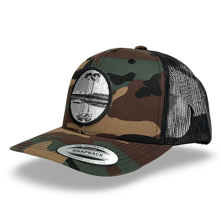 Western Lake Circle Patch Hat