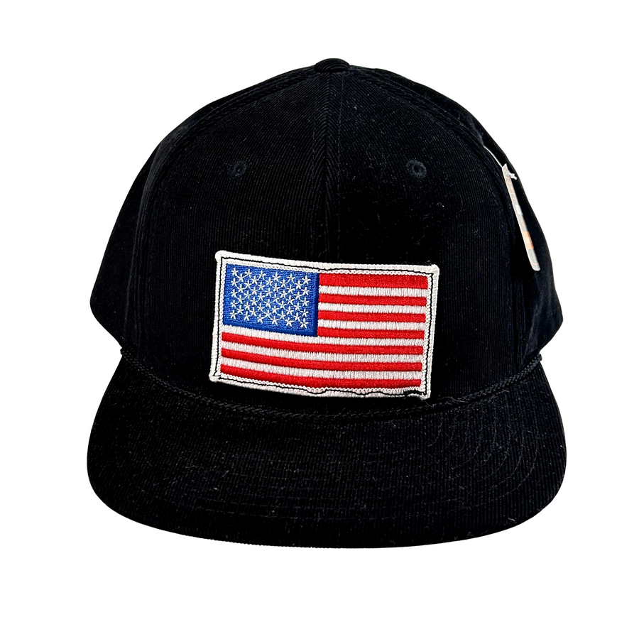 American Flag Patch Hat