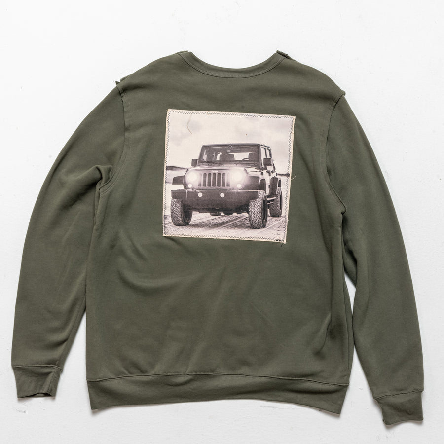 Green Color Sweatshirt