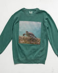 Custom Comfort "Take Off Turtle" Color Sweatshirt