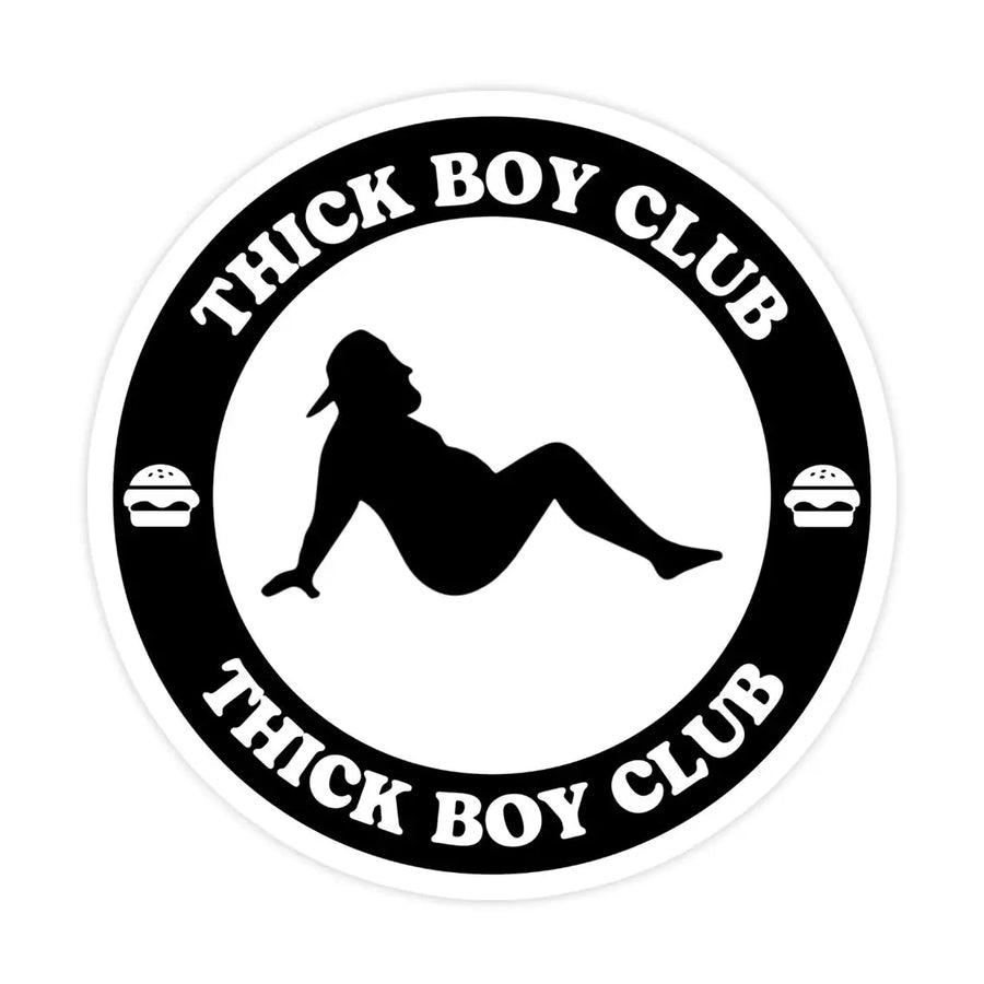 Thick Boy Club Sticker