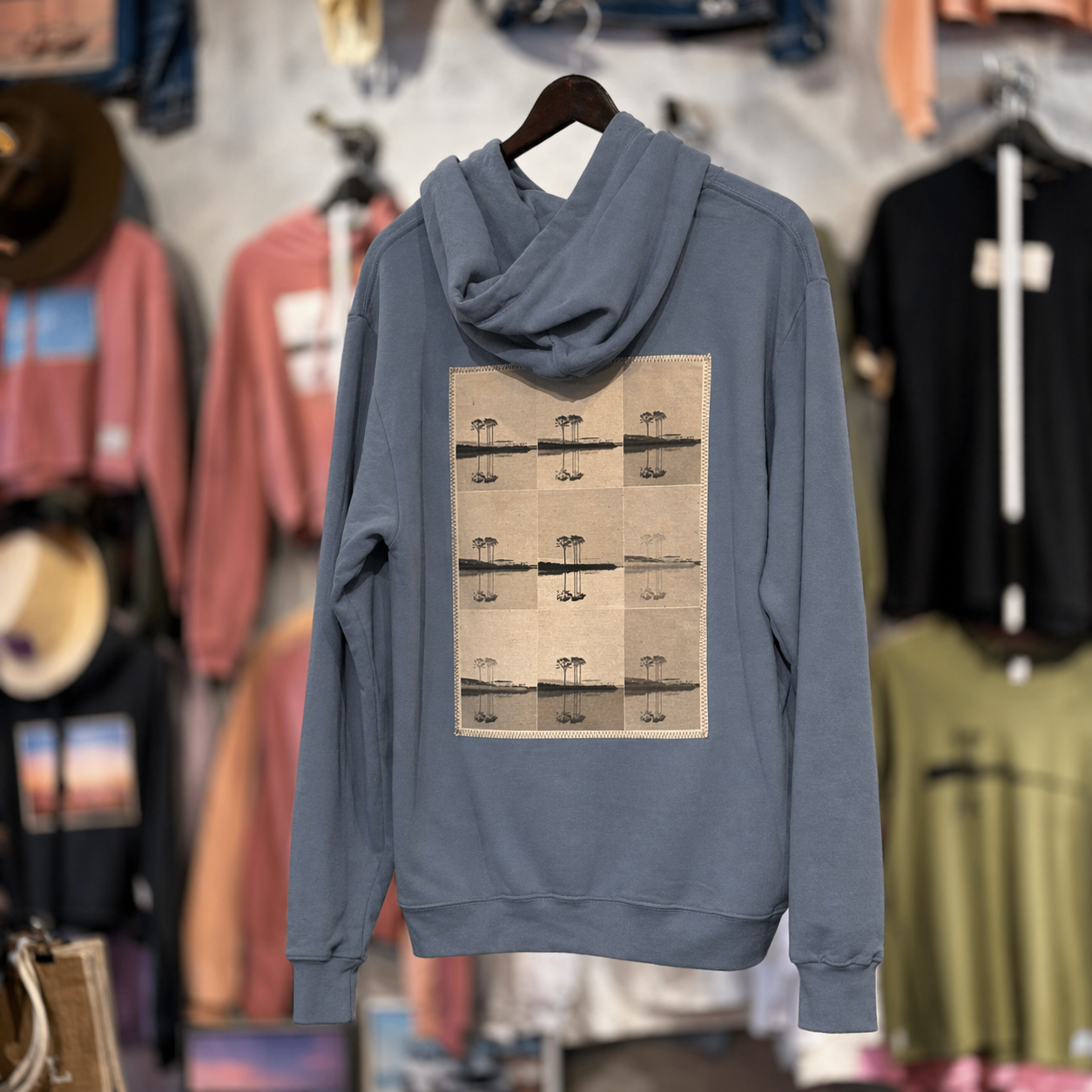 Warhol Lake - Black & White - Modus Made Hoodie