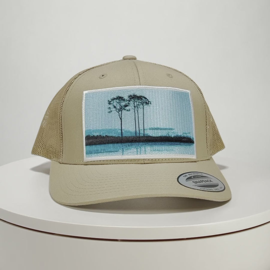 Blue Warhol Patch Hat