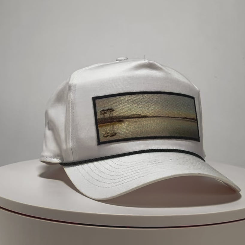 Western Lake Sunrise Patch Hat