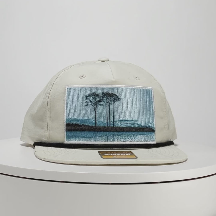 Blue Warhol Patch Hat