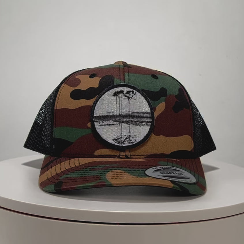 Western Lake Circle Patch Hat