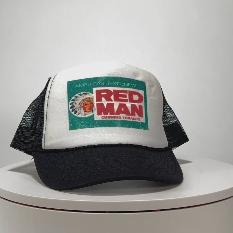 Red Man Chewing Tobacco Patch Hat