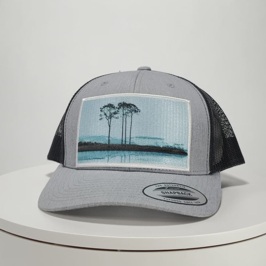 Blue Warhol Patch Hat