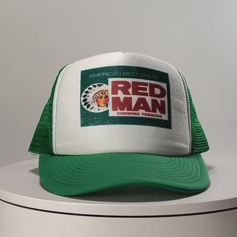 Red Man Chewing Tobacco Patch Hat