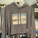 Western Lake Morning Light | Modus Made Cropped Hoodie