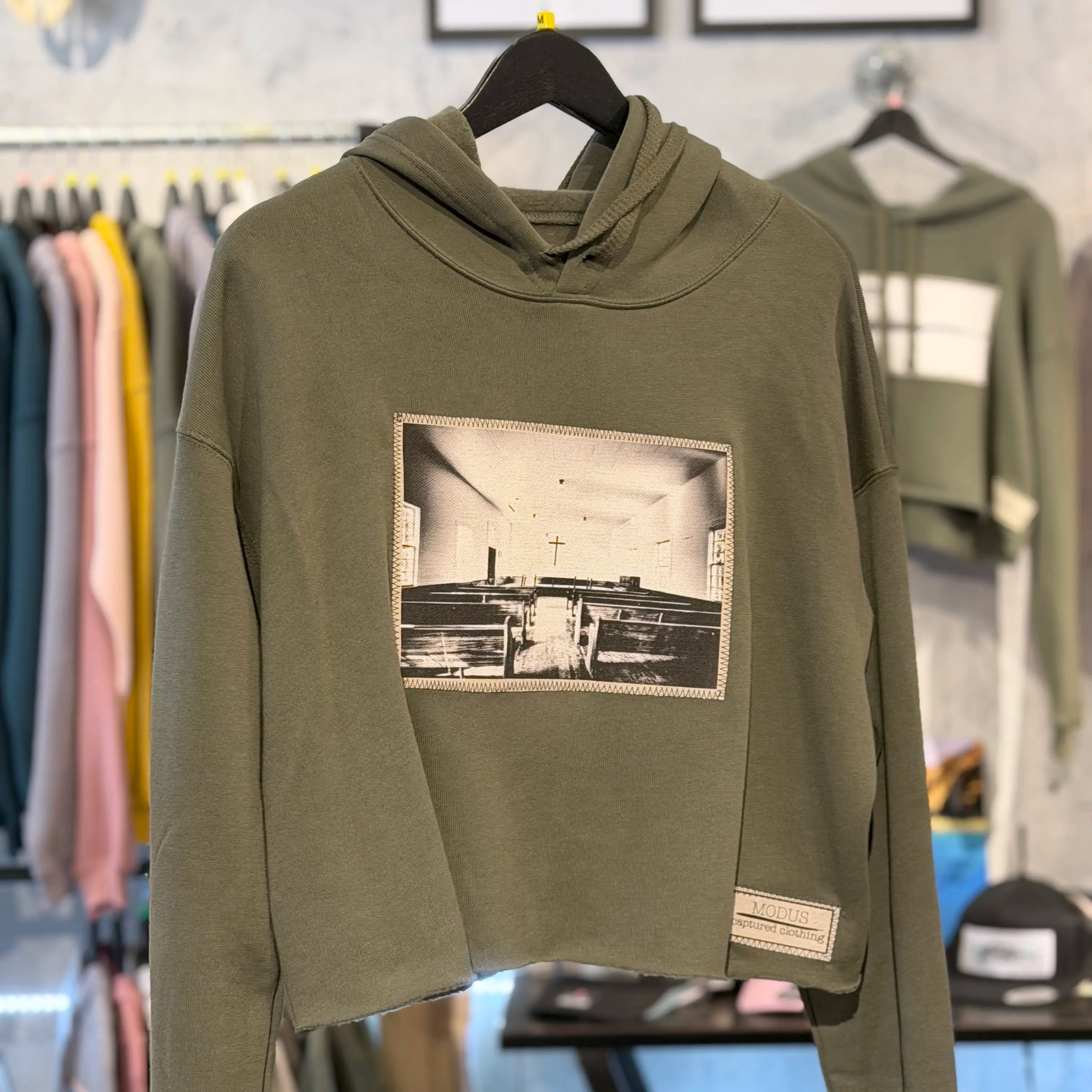 Take Me To Church | Modus Made Cropped Hoodie