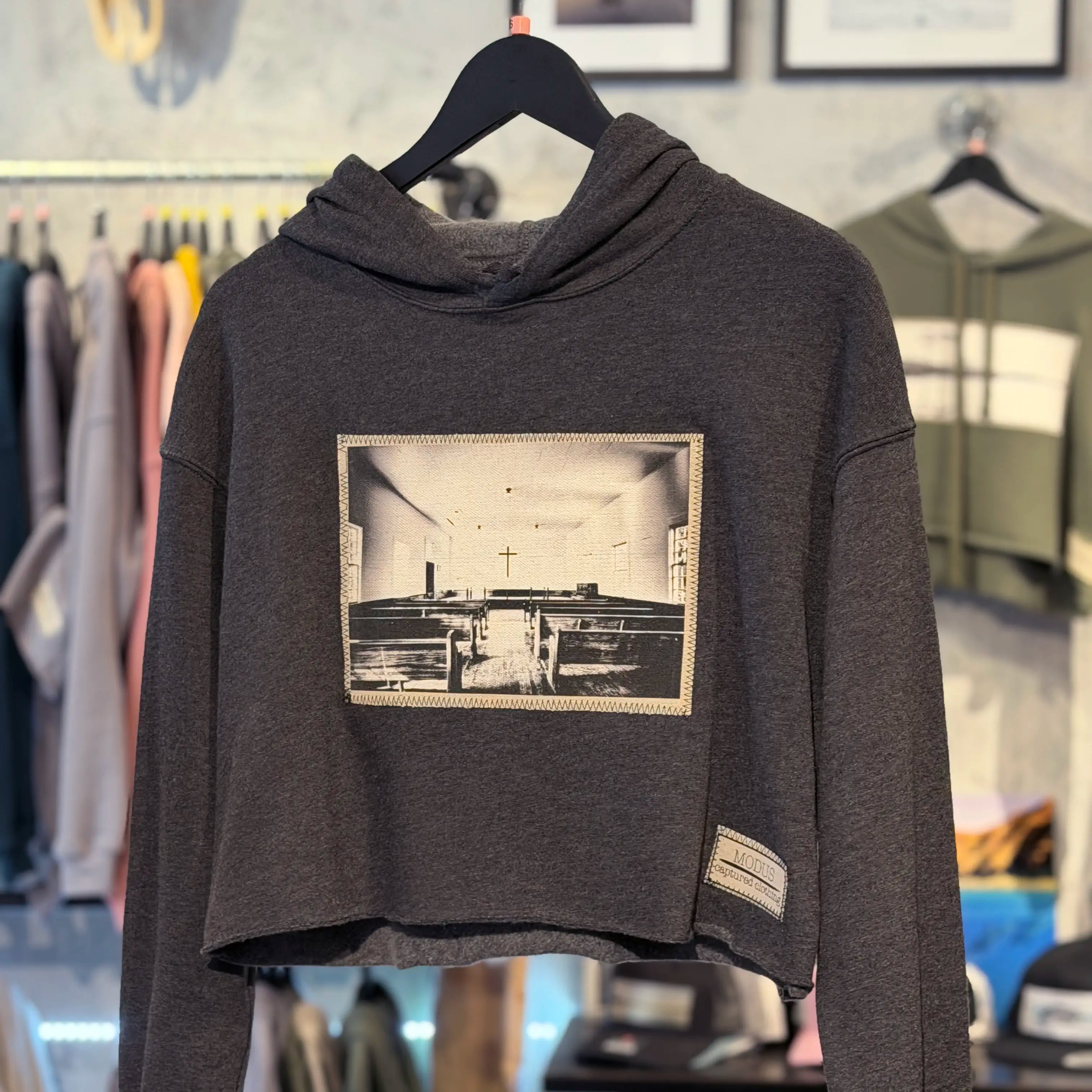 Take Me To Church | Modus Made Cropped Hoodie